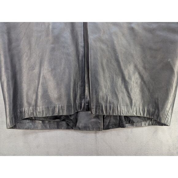 George Kriss by Maryse Roye Leather Jacket Made in Canada Womens Size 10 Vintage - Picture 11 of 12